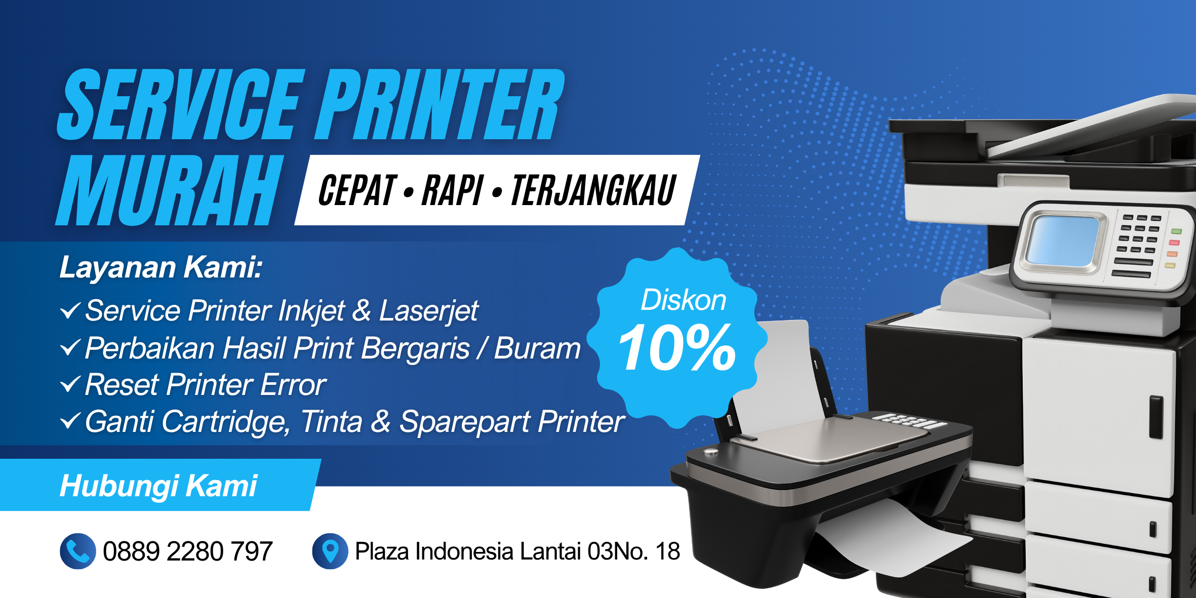 Biru dan Kuning Modern Jasa Fotokopi Spanduk Lanskap (2)