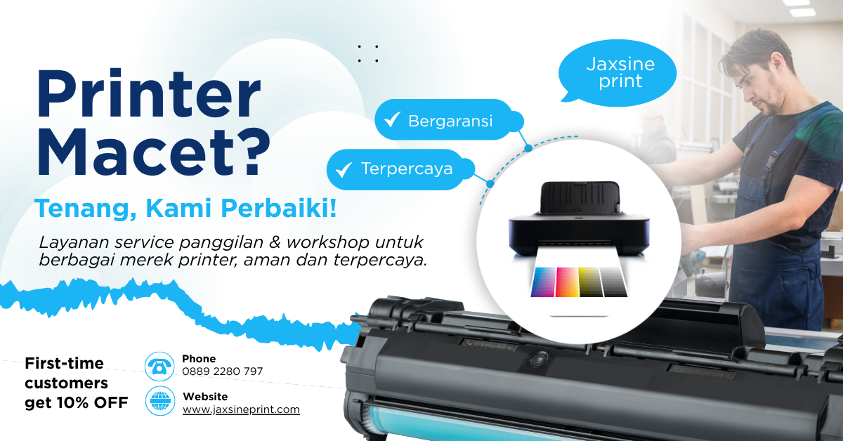 Teal and White Modern Efficient Printing Facebook Ad (1)